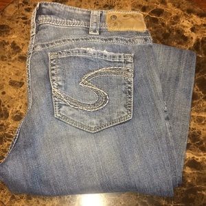 Silver Suki Bootcut Light Wash Jeans 30x32 Womens